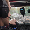 Cobra All Road Wireless Push-to-Talk Button for Cobra 75 All Road Recreational CB Radio: Strap to Steering Wheel and Communicate Hands-Free, Includes Micro-USB Charging Cable and Velcro Strap, Black