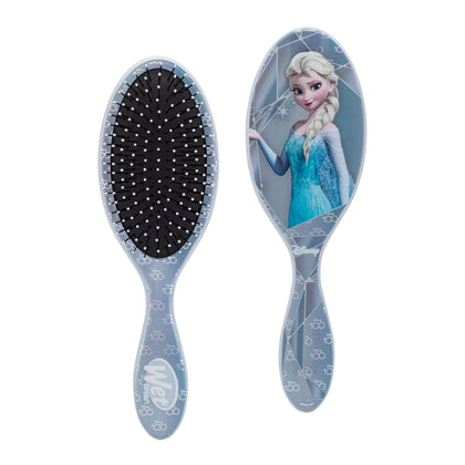 Wet Brush Original Detangling Brush, Elsa (Disney 100) - Detangler Brush with Soft & Flexible Bristles - Detangling Brush for Curly Hair - Tangle-Free Brush for Straight, Thick, & Wavy Hair