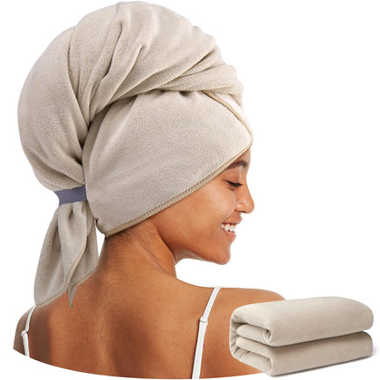 Umisleep 100% Microfiber Hair Towel, 41