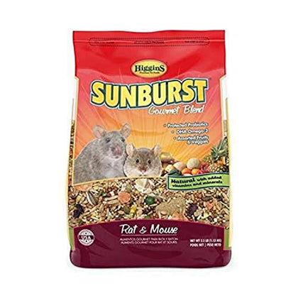 Higgins Sunburst Gourmet Rat & Mouse Food 2.5Lb, Large (466047)