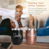 Suhctuptx New Mom Gifts for Women, Top Pregnancy Gifts for New Parents Gender Reveal Gifts with Mom and Dad Tumbler Set for First Time Moms, Expecting Parents to Be, Gender Reveal, Baby Shower