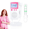 SUUEKRE Baby Heartbeat Monitor Pregnancy Home Doppler Fetal Monitor Heartbeat Easy to Operate for New Moms USB Charging