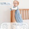 Yoofoss Fleece Baby Sleep Sack 6-12 Months with Plush Dots, 2 Pack TOG 1.5 Baby Wearable Blanket with 2-Way Zipper, Cotton Toddler Sleep Sack Fleece