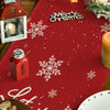 Artoid Mode Red Snowman Let It Snow Winter Table Runner, Seasonal Christmas Kitchen Dining Table Decoration for Home Party Indoor 13x72 Inch