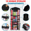 ProPik Hanging Double Sided Wrapping Paper Storage Organizer With Multiple Pockets Organize Your Gift Wrap, Gift Bags Bows Ribbons 40