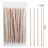 tifanso 300PCS Cotton Swabs, 6 inch Long Cotton Swab with Wooden Sticks, Cotton Tipped Applicators, Wooden Cotton Swabs Cleaning Swabs Cutips Cotton Buds for Ears and Makeup