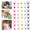 Baby Hair Ties for Toddler Girls - 100 Pcs Small Toddler Hair Ties Ponytail Holders Baby Girl Hair Accessories for Infants Kids Hair Bands