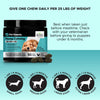 Pet Honesty Hemp Calming Chews for Dogs Max Strength- Dog Anxiety Relief, Dog Calming Treats with Hemp + Valerian Root, Melatonin for Dogs - Helps Aid with Thunder, Fireworks, Chewing & Barking (Duck)