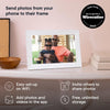 Aura Carver HD Smart Digital Picture Frame 10.1 Inch WiFi Cloud Digital Photo Frame, Free Unlimited Storage, Send Photos from Anywhere - Sea Salt