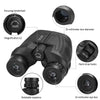 Occer 12x25 Compact Binoculars for Adults and Kids - Large Eyepiece Waterproof Binoculars for Bird Watching - High Powered Easy Focus Binoculars with Low Light Vision for Outdoor Hunting Travel