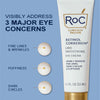 RoC Retinol Correxion Under Eye Cream for Dark Circles & Puffiness, Daily Wrinkle Cream, Anti Aging Line Smoothing Skin Care Treatment for Women and Men, 0.5 oz (Packaging May Vary)