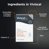 Viviscal Men's Hair Growth Supplements for Thicker, Fuller Hair Clinically Proven with Proprietary Collagen Complex 180 Tablets - 3 Month Supply