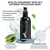 Hyaluronic Acid Serum with Aloe Vera - Anti Aging Aloe Hyaluronic Acid Face Serum - Postbiotic Hyaluronic Acid Moisturizer and Hydrating Serum - No Parabens or Irritants - Skin Serum by Vitavelle