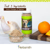 Herbsmith Kibble Seasoning - DIY Raw Coated Kibble Mixer - Dog Food Topper for Picky Eaters [Bundle of Beef & Duck]