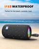 LENRUE Bluetooth Speaker, Wireless Portable Speaker with Crisp Sound, Dynamic Lights, IPX5 Waterproof, TWS Pairing, Type C Charge, Suitable for Indoors, Outdoors, Parties, Gifts