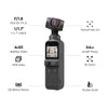 DJI Pocket 2 Creator Combo, 3 Axis Gimbal Stabilizer with 4K Camera, 1/1.7