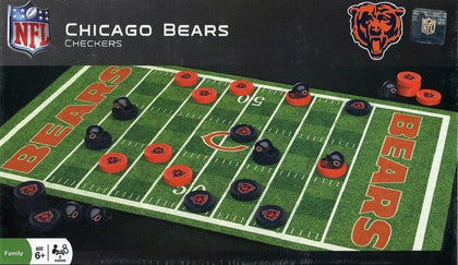 MasterPieces Family Game - NFL Chicago Bears Checkers - Officially Licensed Board Game for Kids & Adults 13