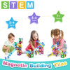 Marble Run Magnetic Tiles, 45pcs Marble Run Race Track 3D Magnetic Building Blocks, STEAM Educational Toy, Child Brain Development Kit Toy for Girls Boys Toddlers Kids Ages 3 4 5 6 7 8+