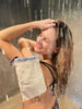 MicrodermaMitt Deep Exfoliating Mitt for Shower - Dead Skin Remover & Exfoliator - Improve Uneven Skin Texture - Deep Pore Cleansing - Keratosis Pilaris Scrub Glove - Bath & Shower Essential