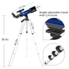 Telescope for Kids Beginners Adults, 70mm Astronomy Refractor Telescope with Adjustable Tripod - Perfect Telescope Gift for Kids