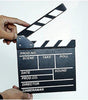 Wendin Wooden Clapboard Director Film Movie Cut Action Scene Slateboard Clapper Board Slate Black