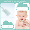 Infant Tongue Cleaner Skim Gauze 105PCS + 2 Finger Cot Baby Toothbrush with Box, Baby Oral Cleaner Newborn Disposable Tongue Cleaner, Care 0-36 Month Baby Stuff for Newborn