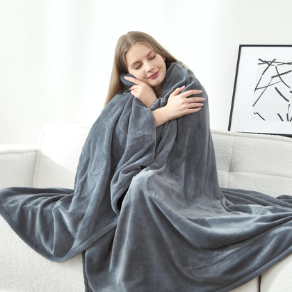 SNUGSUN Heated Blanket Twin Size 62