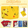 JIFTOK Card Binder for Pokemon Cards, 9-Pocket Portable Card Collector Album Holder Book Fits 720 Cards with 40 Removable Sleeves, Trading Card Binder Display Storage Carrying Case for TCG - Pika