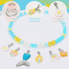 ShineySky Mermaid Dress Up Jewelry for Girls, Princess Accessories Headband Rings Necklaces Bracelets with Changeable Charms, 18pcs Set for Kids Age 3 4 5 6 7 8+ Year Old