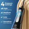 High-Power Water Flosser: 4 Modes, Gentle on Gums, Removes Plaque & Food Particles, Waterproof Cordless Oral Irrigator Rechargeable 6 Replacement Tips Included