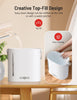6L Humidifiers for Bedroom Large Room, PARIS RHÔNE Top Fill Cool Mist Humidifiers for Baby, Plants, Nursery, Essential Oil Diffuser, 60Hours, Sleep Mode, Remote Control, Night Light, 3-Mist