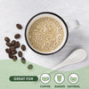 Nutiva Organic MCT Powder with Prebiotic Acacia Fiber, Classic, 10.6 Oz, USDA Organic, Non-GMO, Non-BPA, Vegan, Gluten-Free, Keto & Paleo, Instant Beverage or Boost to Coffee & Smoothies