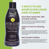 Nzuri Elixir Hair Skin and Nails Vitamins for Women and Men with Biotin, Folate, and Vitamin D for Daily Growth Supplement to Reducing Dryness, Thinning, and Loss, 32 oz.