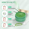 BREYLEE Aloe Vera Eye Masks - 60 Pcs - Reduce Puffy Eyes & Dark Circles, Firm & Improve Under Eye Skin, Pure Natural Extracts for Youthful Appearance & Reduction of Fine Lines and Wrinkles.