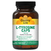 Country Life L-Tyrosine Caps, Supports Overall Brain Health, 500 mg, 100 Vegetarian Capsules, Certified Gluten Free Certified Vegetarian, Certified Halal
