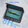 Underwater Fishing Camera DVR Video Recording, Underwater Video Camera, HD1000 TVL Infrared LED Underwater Camera for Fishing with 4.3 Inch LCD Monitor, 15M Cable for Ice Fishing, Lake Kayak Fishing