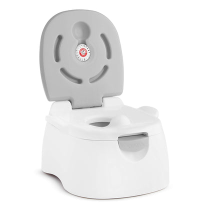 Munchkin® Arm & Hammer Multi-Stage 3-in-1 Potty Seat, (Potty Chair, Trainer Ring and Step Stool), Grey