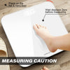 MPBEKING Scale for Body Weight Bathroom Digital Scales Bluetooth Weighing Scale, High Accuracy, Unlimited Users, Easy-to-Read Backlit LCD Dispaly, Round Corner Design 400 lb - White