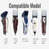 Professional Hair Clipper Combs Guides, Hair Clipper Guards 1.25 1.5 1.75 2 2.25 2.5 2.75 3, Mega NO.24 NO.22 NO.20 NO.18 NO.16 NO.14 NO.12 NO.10 fits for Most Wahl Clippers (Blue)