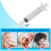 Nasal Syringe for Baby - 4PCS - Safe Silicon Baby Nasal Aspirator Qucik Syringe Nose Cleaner Rinsing Tool for Baby/Infant/Kid