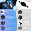 Retractable Car Charger with 100W, Double Car Fast Charger for iPhone, Retractable Cables (31.5 inch) and 2 Charging Ports, Compatible with iPhone 14 Pro Max/15/13/12/11 Pro Max/XS MAX/XR/XS/8/iPad