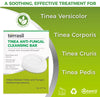Tinea Soap for Tinea Versicolor Relief - Natural Anti-Fungal Medicated Cleansing Soap Bar by Terrasil (75gm)