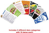 Mattel Games UNO Dare Card Game for Family Night Featuring Challenging and Silly Dares from 3 Different Categories