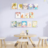 upsimples 6 Pack Nursery Book Shelves for Wall, 12