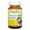 MegaFood Women's 40+ One Daily Multivitamin with 100% DV or more B Vitamins, C, D, and Iron - Plus Real Food - Energy Metabolism; Immune Support; Bone Health - Vegetarian - 90 Tabs