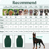 IECOii XL Dog Sweater,Fall Doggy Clothes for Extra Large Dogs Girl Boy,Warm Pullover Xmas Doggie Costume Clothes,Solid Color Pet Winter Apparel for Pitbull,Labrador Retriever(Green,XLarge)