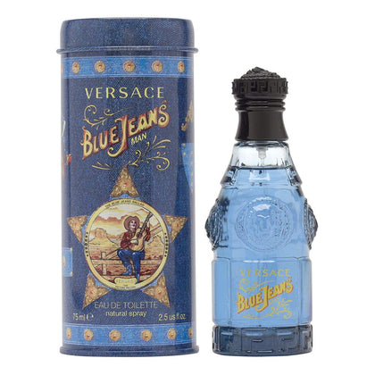 Versace Blue Jeans for Men 2.5 oz Eau de Toilette Spray