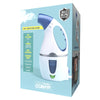 Conair Handheld Travel Garment Steamer for Clothes, CompleteSteam 1100W, For Home, Office and Travel,White / Blue