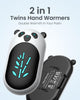 Hand Warmers Rechargeable 2 Pack, 6000mAh Electric Hand Warmer Reusable, 20Hrs Long Heating, Portable Pocket Heater Handwarmer Great Gift for Women Men, Outdoor Camping, Hunting Gear Hand Warmers