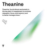 THORNE Theanine - 200mg of L-Theanine - Support a Healthy Stress Response, Relaxation, and Focus - Increases Brain Alpha-Wave Production - 90 Capsules
